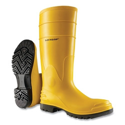 Dielectric II Steel Toe Electrical Hazard Boots, Men's 9, PVC, Yellow/Black