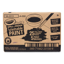 Crayola® PAINT,WSHBL,SPLL PRF,BULK 54-2313