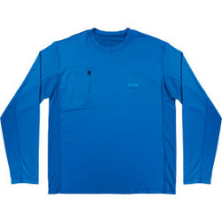 Ergodyne Chill-Its 6689 Cooling Long Sleeve Sun Shirt w/ UV Protection XL Blue