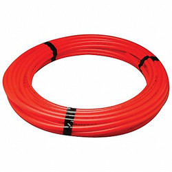 Sim Supply PEX Tubing,Red,3/4 in,100 ft,100 psi  Q4PC100XRED