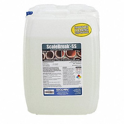 Goodway Descaling Solution,Clear,5 gal.,Jug SCALEBRK-SS-5