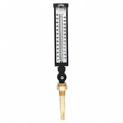 Winters Thermometer,Analog,30-300 deg,3/4in NPT TIM105LF.