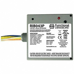 Functional Devices-Rib Prewired Relay,480VAC,20A,3PST-NO RIB043P