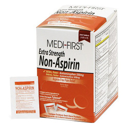 Medi-First Acetaminophen Pain/Fever,500mg,PK250 80448