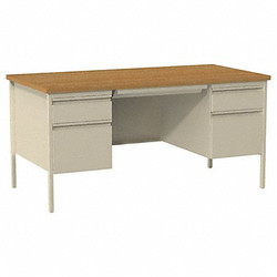 Hirsh Office Desk,60" W x 29-1/2" H x 30" D 20445
