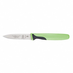 Mercer Cutlery Paring Knife,3 in Blade,Green Handle M23930GR
