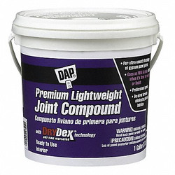 Dap Joint Compound,White,128 oz  10120