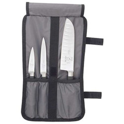 Mercer Cutlery Knife Set,7 in Blade,Black Handle M21910