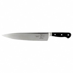 Mercer Cutlery Chef Knife,10 in Blade,Black Handle  M23530