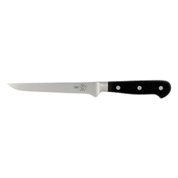 Mercer Cutlery Boning Knife,6 in Blade,Black Handle M23560