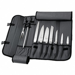 Mercer Cutlery Knife Set,10 in Blade,Black Handle M21810