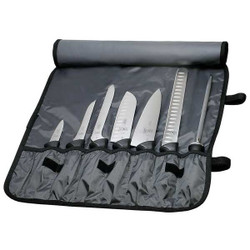 Mercer Cutlery Knife Set,11 in Blade,Black Handle  M21820