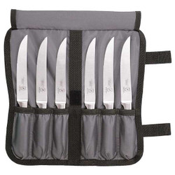 Mercer Cutlery Knife Set,5 in Blade,Black Handle M21920