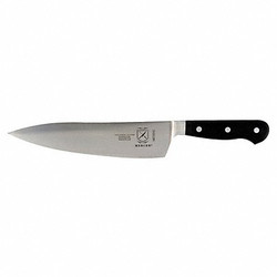 Mercer Cutlery Chef Knife,8 in Blade,Black Handle M23510
