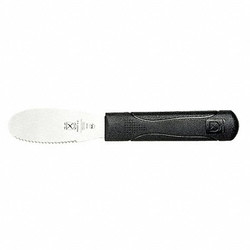 Mercer Cutlery Spreader,8 1/2 in L,Black Handle M18780