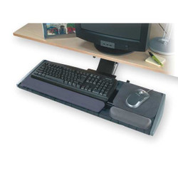 Kensington Keyboard Tray,30 1/2 in W,Black K60718USF