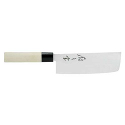 Mercer Cutlery Nakiri Knife,165 mm Blade,Wood Handle M24307