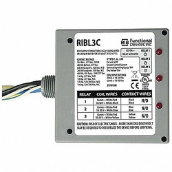 Functional Devices-Rib Prewired Relay,10-30VAC/DC,10A,3 SPST-NO RIBL3C