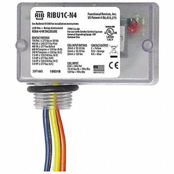 Functional Devices-Rib Wired Relay,10-30VAC/DC, 120VAC,10A,SPDT RIBU1C-N4