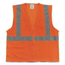 PIP VEST,XL,2PKT,OR 302-0702Z-OR/XL