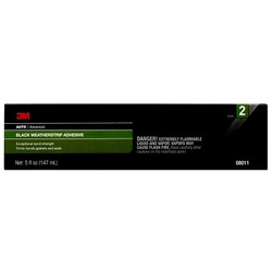 Super Weatherstrip Adhesives, 5 oz Tube, Black