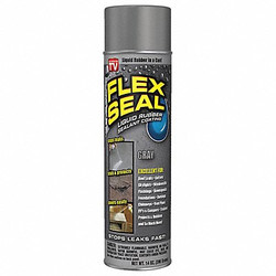 Flex Seal Leak Sealer,14 oz,Rubber Base,Gray FSGRYR20