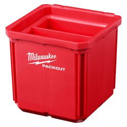 Milwaukee Tool Bin Set, 4 in x 4 in, Red, 1PK 48-22-8062