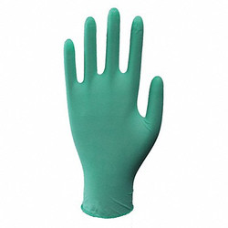 Condor Disposable Gloves,Rubber Latex,L,PK100 48UM31