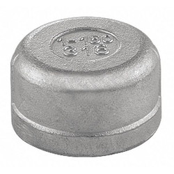 Sim Supply Cap,1/8",Threaded,316 Stainless Steel  60RDC111N018