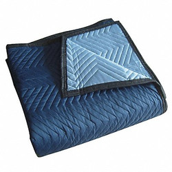 Sim Supply Quilted Moving Blanket,Blue,PK6  2NKT4