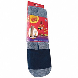 Heat Factory Socks,Men's,10 to 13,Crew,PR 1502