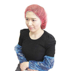 Keystone Safety Bouffant Cap,21in,Red,PP,PK1000 110NWI-10-21 RED