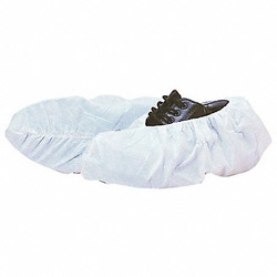 Keystone Safety Shoe Covers,XL,White,Polypropylene,PK300 SC-CPE-XL-WHITE
