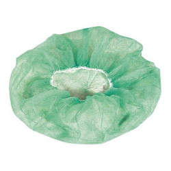 Cellucap Bouffant Cap,PP,Green,24 in,PK100 BIX4BGRM