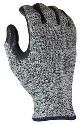 Showa Coated Gloves,Black/Gray,8,PR 430-08