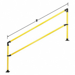 Hollaender Stair Railing,Steel,5" H,96" L 50251