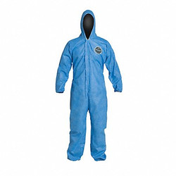Dupont Hooded Coveralls,M,Blue,SMS,PK25 PB127SBUMD002500