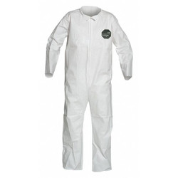 Dupont Coveralls,4XL,Wht,ProShield 50,PK25  NB120SWH4X002500