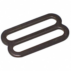Bulk-Strap Slip Lock,1 1/2" W,Black,PK10 MS15