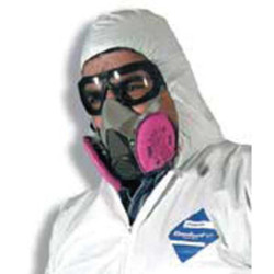3m Half Mask Respirator Kit,L,Gray 6391