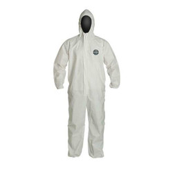 Dupont Coveralls,2XL,Wht,ProShield 60,PK25 NG127SWH2X0025NP