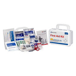 First Aid Only First Aid Kit w/House,76pcs,8x5",WHT 91322