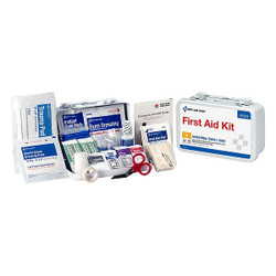 First Aid Only First Aid Kit w/House,76pcs,8x5",WHT 91323