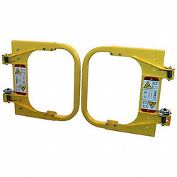 Ps Industries Double Door Metal,Yellow,21",Steel  LSGPSD-4060-PCY