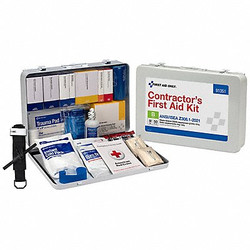 First Aid Only First Aid Kit w/House,263pcs,14x9",WHT  91351