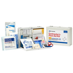 First Aid Only FirstAidKit w/House,181pcs,11x7.75",WHT 91350
