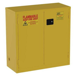 Jamco Cabinet,2-Dr,30 gal,Flammable,18x44x43 BM30YP