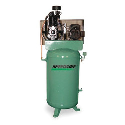 Speedaire Electric Air Compressor, 5 hp, 2 Stage  1WD80