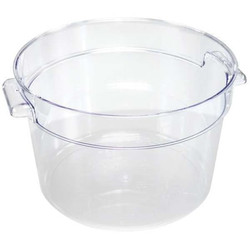 Crestware Food Storage Container,8 1/2 in L,Clear  RCC4