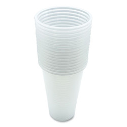 Boardwalk® Translucent Plastic Cold Cups, 20 oz, Clear, 50/Pack BWKTRANSCUP20PK